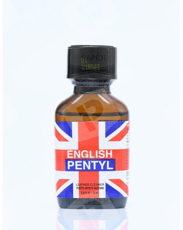 Grand Flacon de poppers English Pentyl 24ml