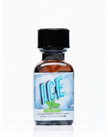 flacon en verre poppers ice mint 24 ml