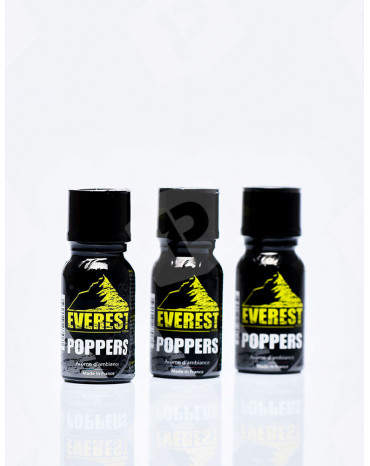 Pack de 3 Everest Poppers à l'Amyle et Propyle en 15 ml
