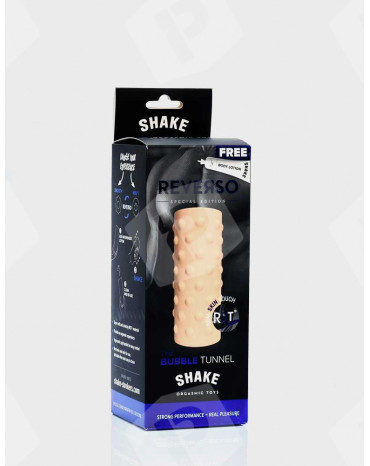 masturbateur homme shake, bubble tunnel reverso