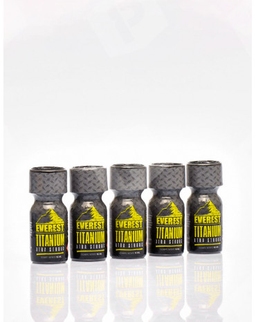 Pack Everest Titanium 15 ml x5