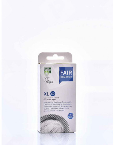 boite de 8 préservatifs vegan xl