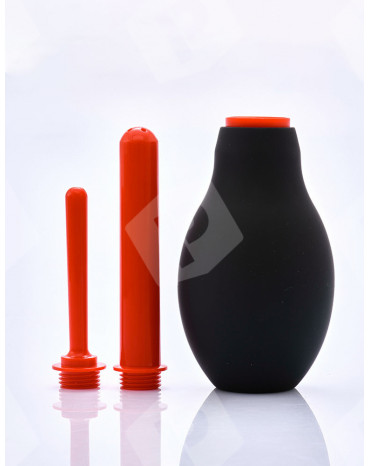 douche anale avec deux embouts