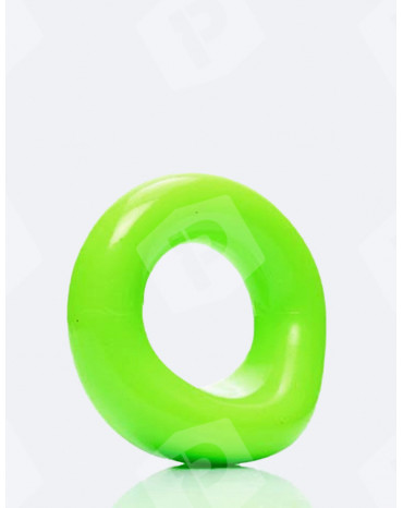 cockring en silicone the wedge vert fluo