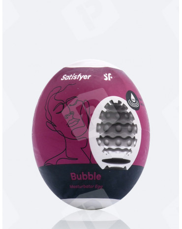 œuf masturbateur satisfyer Bubble violet