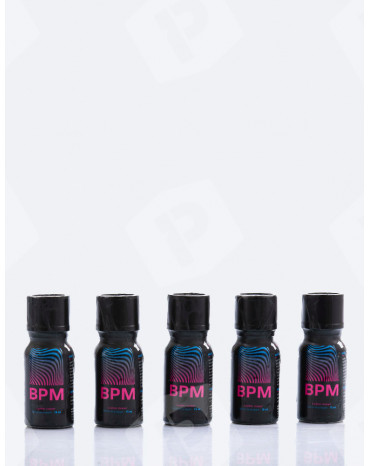 Pack de 5 poppers BPM 15 ml