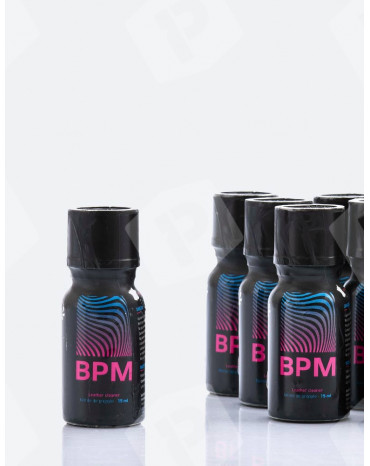 Pack de 10 poppers BPM 15 ml