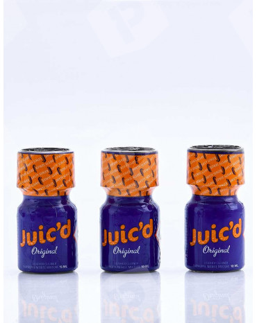 Pack de 3 poppers Juic'd 10 ml