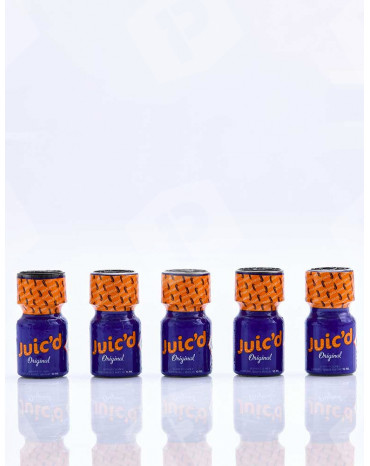 Pack de 5 poppers Juic'd 10 ml