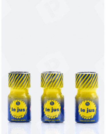 Pack de 3 Poppers Le Jus Amyl 10 ml