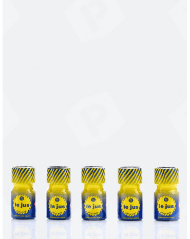 Pack Poppers Le Jus Amyl Base 10 ml x5