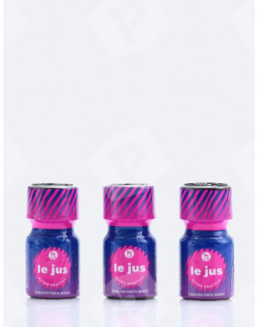 Pack Poppers Le Jus Ultra Pentyle 10 ml x3