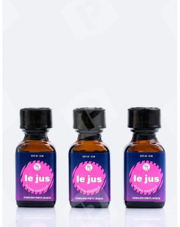Pack Poppers Le Jus Ultra Pentyle 24 ml x3