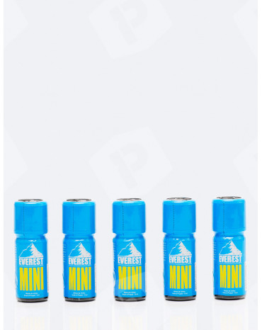 Poppers Everest Mini 10 ml pack de 5