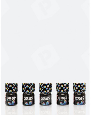 Poppers Orgy 15 ml pack de 5