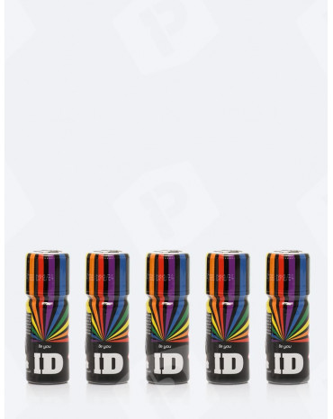 Pack de 5 Poppers ID 10 ml