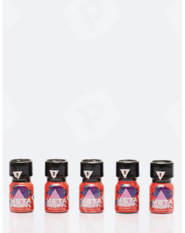 Pack de 5 poppers Meta Propyl 10 ml