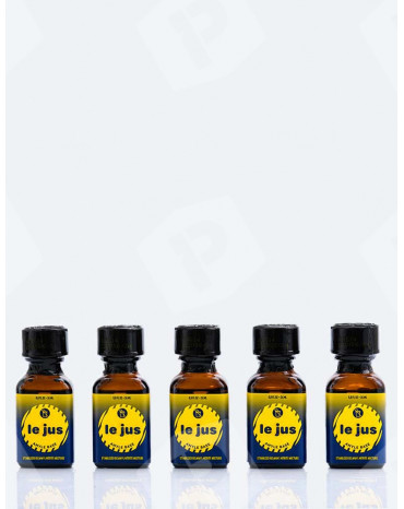 Pack Poppers Le Jus Amyl Base 24 ml x5