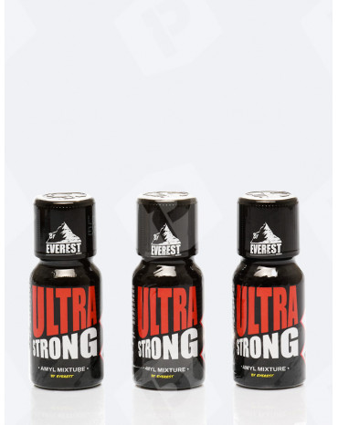 Poppers Ultra Strong 15 ml par 3
