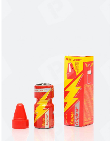 Poppers Super Original Amyl 10 ml + Bouchon