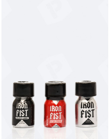 pack de 3 mini iron fist 10 ml