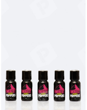 Pack 5 Everest Poppers Hard 15 ml