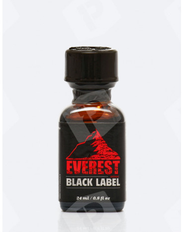 poppers everest black label - bouteille poppers 24 ml