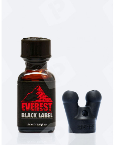 Pack Power Mountain avec un poppers back label 24 ml et un bouchon de poppers double