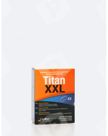 Stimulant Testostérone Titan XXL Labophyto (2 gélules)
