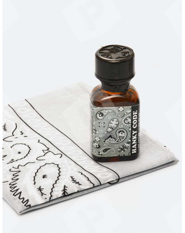 Poppers hanky code gris + foulard