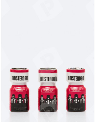 Pack de 3 poppers Amsterdam...