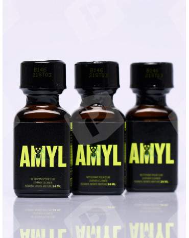 Pack 3 Poppers Amyl 24 ml
