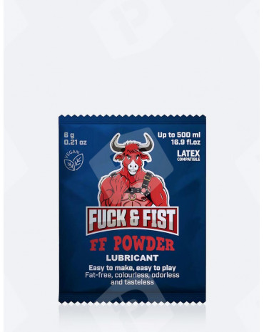 Lubrifiant en poudre pour fisting - Fuck & Fist FF powder - 6 g