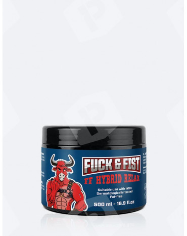 Lubrifiant épais relaxant - Fuck & Fist Hybrid Relax - 500 ml