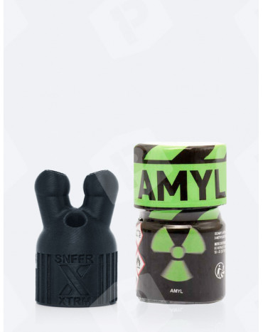 Pack poppers Amyl 15 ml + bouchon inhalateur