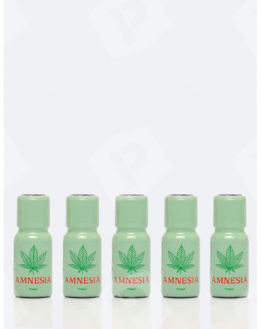 Pack 5 Poppers Amnesia 420 15 ml