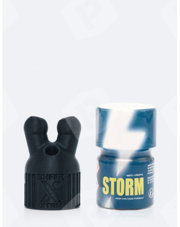Pack poppers Storm + Bouchon inhalateur XTRM