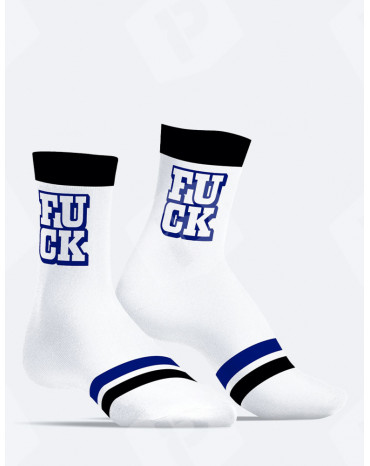 Chaussettes "Fuck" Style Université - SneakXX