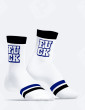 Chaussettes "Fuck" Style Université - SneakXX