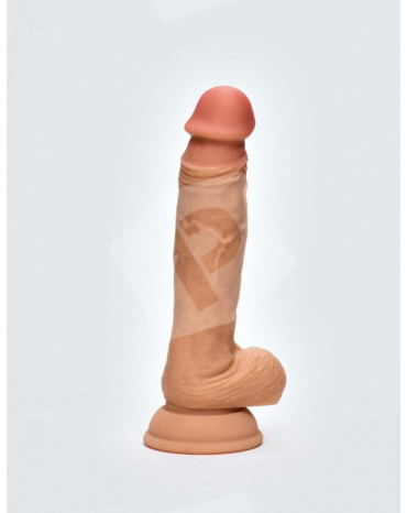 Gode Réaliste Pubescent Chisa 20,5 cm– Ventouse & Harnais