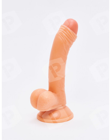 Gode réaliste XL Vince Real Fantasy 19,5 cm avec ventouse