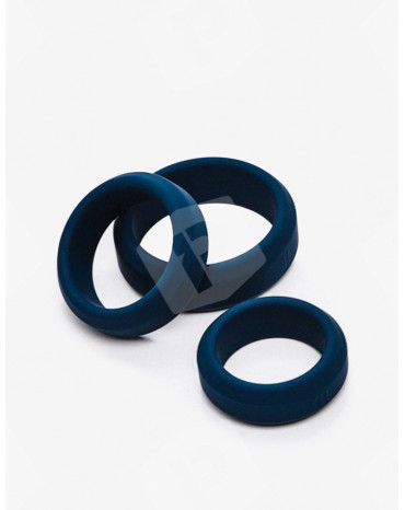 Pack de 3 Cockring Silicone...
