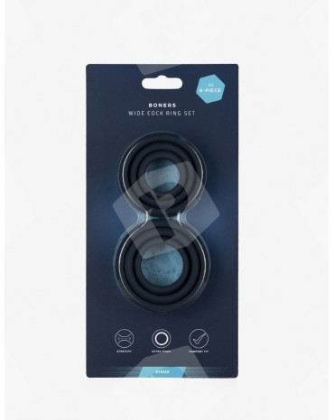 Lot de 6 Cockrings Silicone...