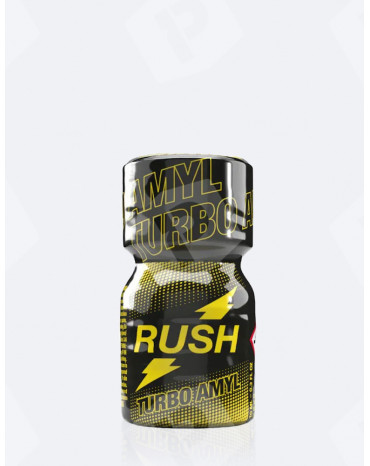 Poppers Rush Turbo Amyl dans un petit flacon de 10 ml